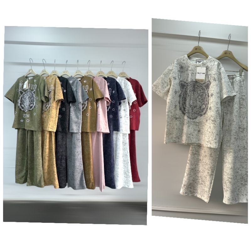 เซทผ้านิ่ม งานสวยรีดเพชรแน่นๆๆ - รูปที่ 3