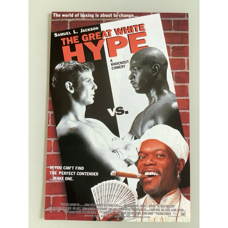 NO.118 handbillมือสอง THE GREAT WHITE HYPE - 1996 20TH CENTURY FOX