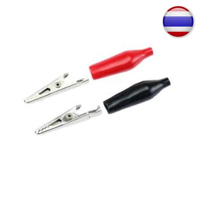 5pcs Alligator Clip คลิปหนีบสายไฟ ปากจระเข้ ขนาด เล็ก กลาง ใหญ่ S M L