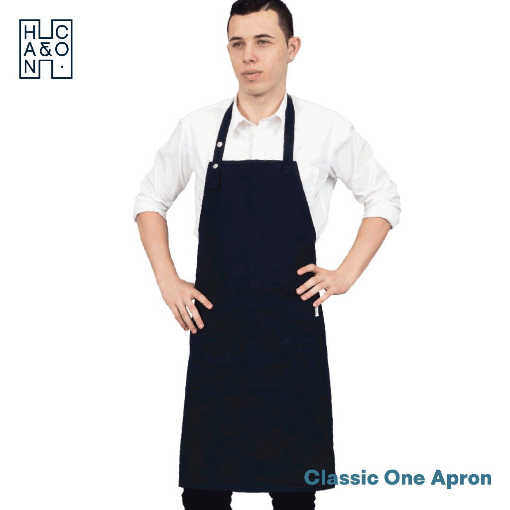 Han&Co. Classic One Apron - ผ้ากันเปื้อนคล้องคอรุ่น Classic One 3 สีสุดคลาสสิก