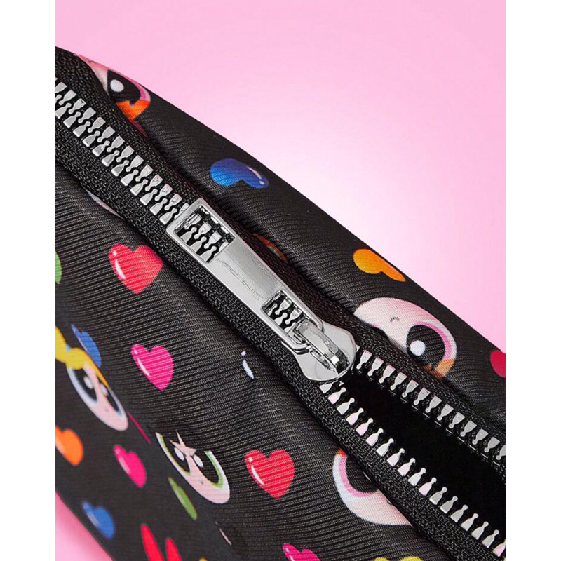 [พร้อมส่ง🇹🇭] กระเป๋าคาดอก/คาดเอว THE POWERPUFF GIRLS Women's Waist Bag Chest Bag With Adjustable Shoulder Straps แท้💯
