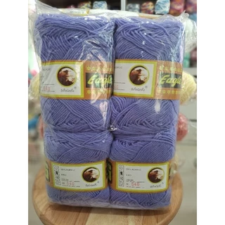 ไหมพรมอีเกิ้ล(ยกห่อ/4 ม้วน)1 ห่อต่อ1สี