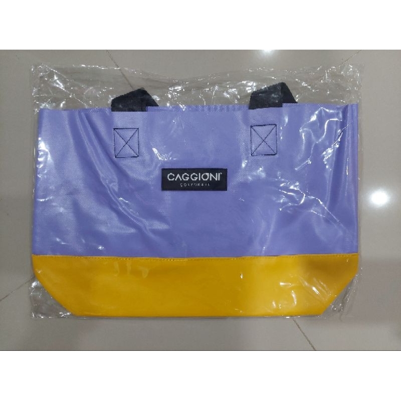 กระเป๋าผ้าCanvas Caggioni tote bag