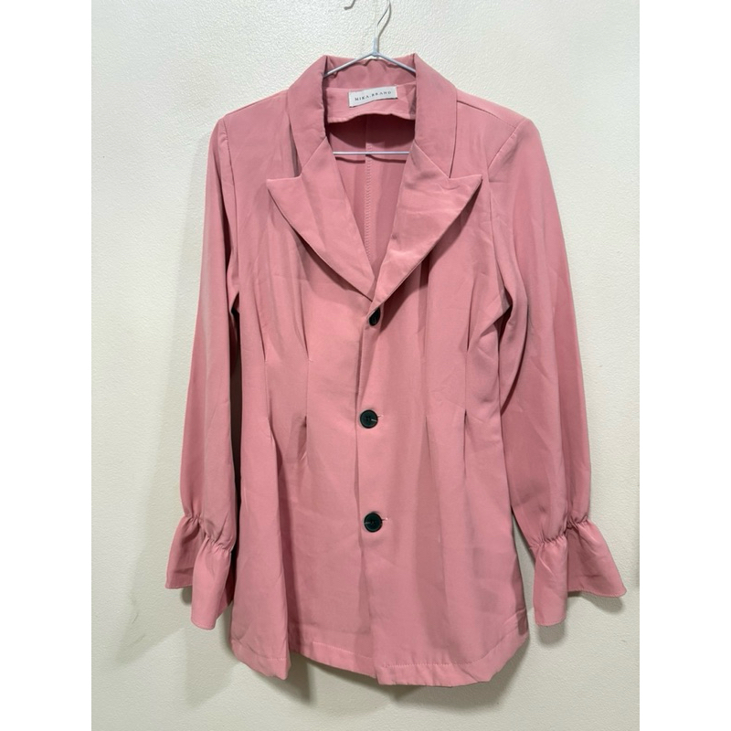 เบลเซอร์งานแบรนด์mika brand ฟรีไซด์sm มือสองไม่มีตำหนิ