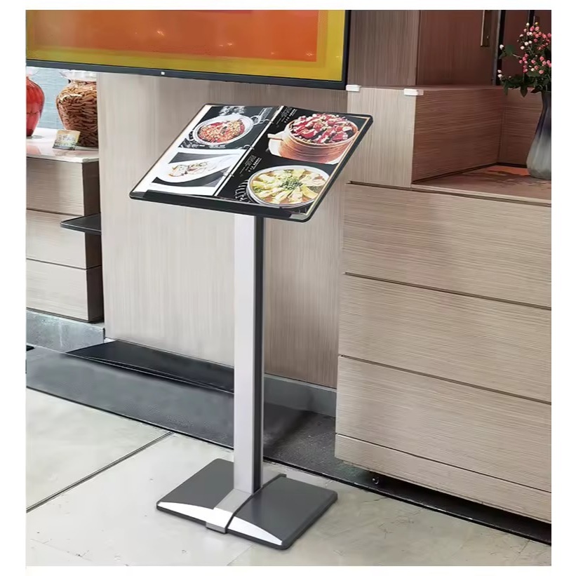 ขาตั้งเล่มเมนู หน้าร้าน Standing Menu Holder | Menu Display Stand