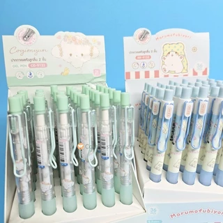 ปากกาเจล Oniso x Sanrio ลายลิขสิทธิ์ Kitty Cogimyun Hapidanbui Marumo รุ่น 9133 หมึกน้ำเงิน 0.5 มม.