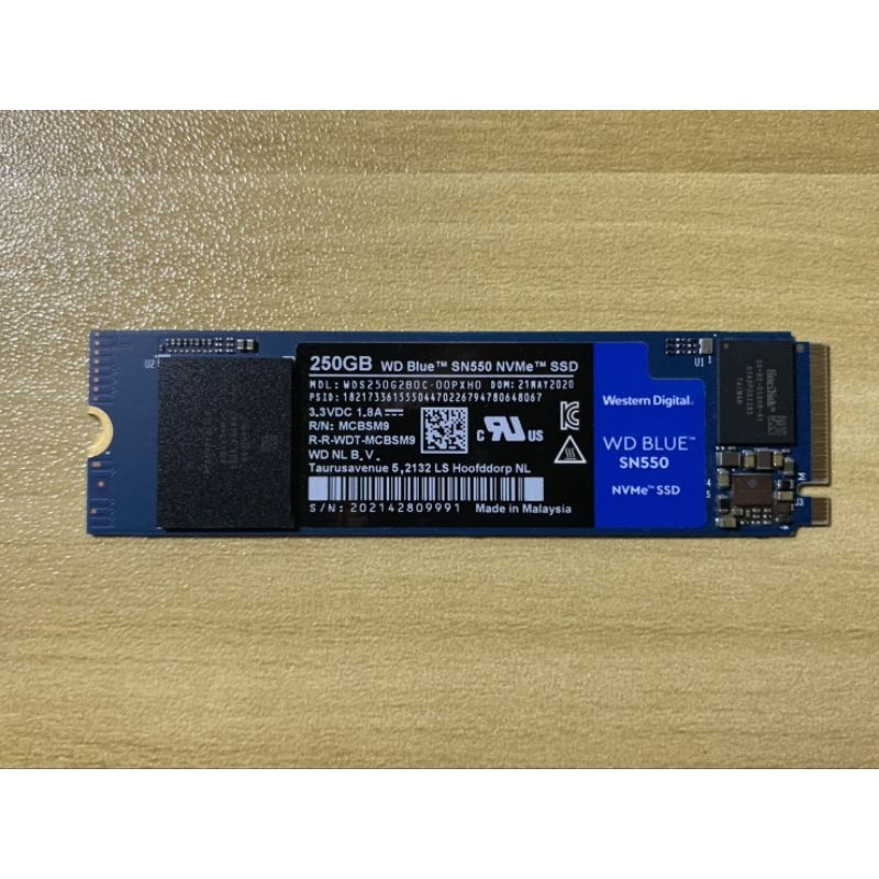 WD BLUE SN550 250 GB