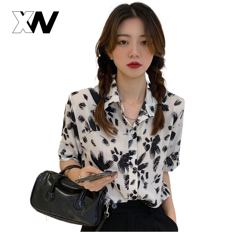 มาใหม่ เสื้อเชิ้ตเเฟชั่นเกาหลี ดีเทลน่ารักมากเเก คอปก งานสบายไม่ซําใคร ผ้านิ่ม ลุคสุด cute สวยไม่ซํ้าใคร รีบไปจัดเลยเเก