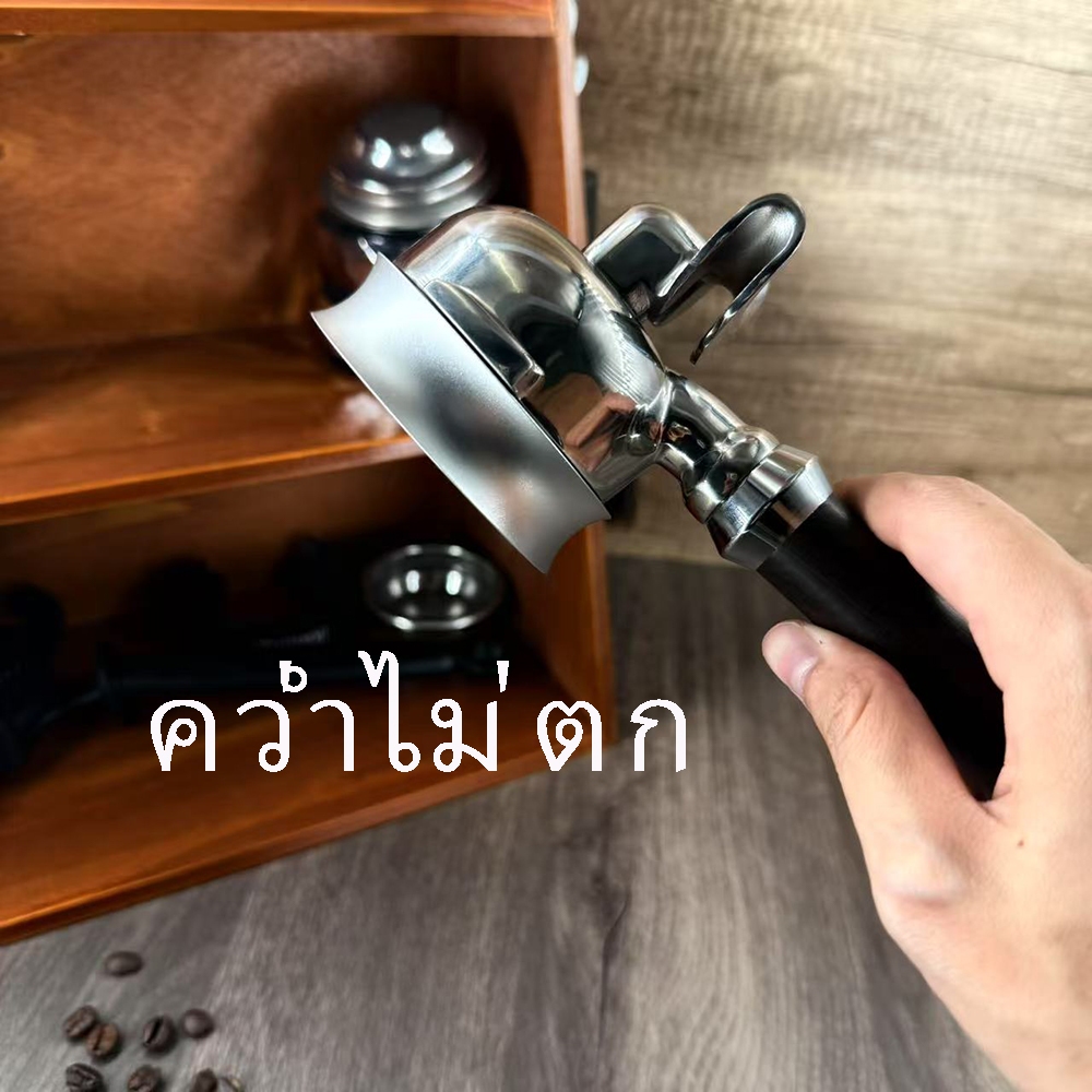 พร้อมจัดส่ง｜แหวนครอบด้ามชงกาแฟ Coffee Dosing Ring Aluminium [ครอบขอบนอก Basket] ราคา ถูกที่สุด ดีลบีเคเค แกลเลอรีภาพที่ 5
