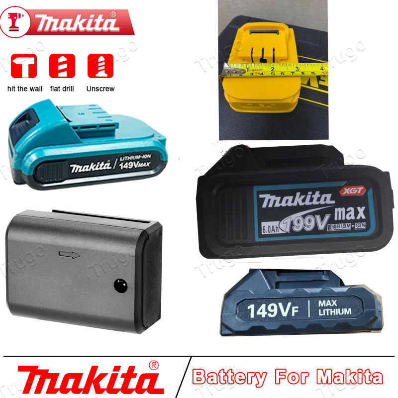 Makita Electric wrench battery แบตเตอรี่ประแจไฟฟ้า 199V/149V แบตเตอรี่เลื่อยไฟฟ้า ชาร์จเร็ว พกพาและเปลี่ยนได้ง่าย ราคา ถูกที่สุด ดีลบีเคเค