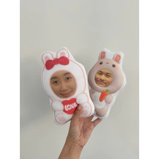 หมอนสกรีนรูป บีบมีเสียง ปิ๊ปๆ ตุ๊กตามีเสียง🗣️