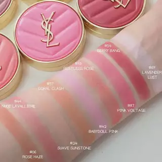 {เก็บโค้ดหน้าร้าน} [พร้อมส่ง] *มีสีใหม่* YSL Make Me Blush Bold Blurring Blush 6g