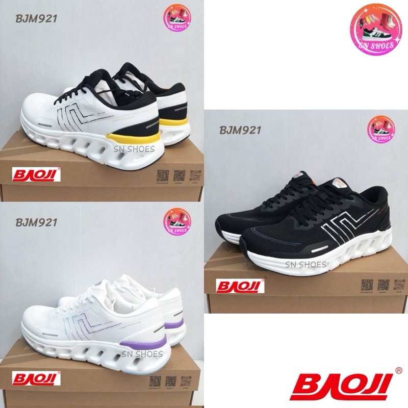 รองเท้าผ้าใบBAOJI เเท้100% BJM 921 รองเท้าผ้าใบผู้ชาย ไซร้ 41-45
