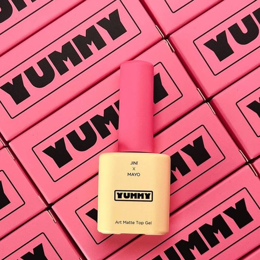 MAYO 'Yummy'🇰🇷 Art Matte Top gel ท้อปด้านงานอาร์ท เขียนทับได้ ของแท้จากเกาหลี