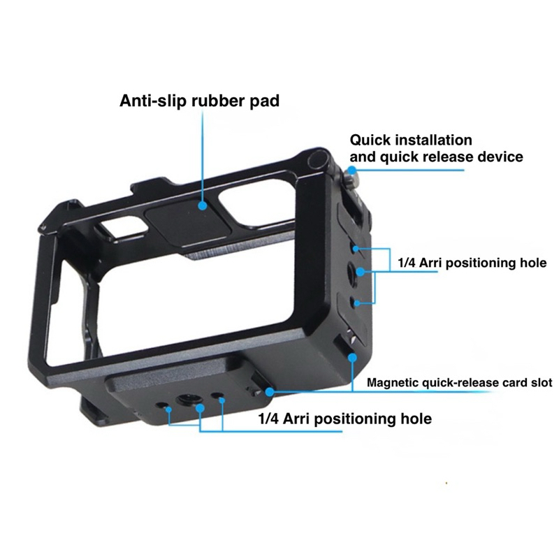 เคสอลูมิเนียม สำหรับ DJI OSMO Action5 PRO ACTION4 ACTION3 รูปที่ 5
