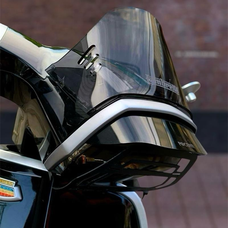 ชิวทรงสปอร์ต Lambretta V125-V200 ใส่ได้ทุกรุ่น ทุกปี