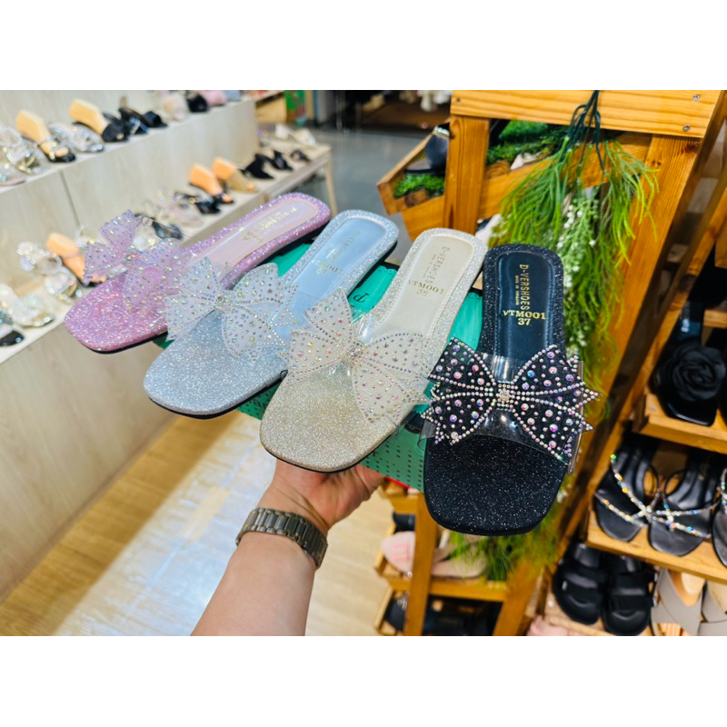 Shoes8888 Thailand รองเท้าแตะโบว์ ไซล์36-41