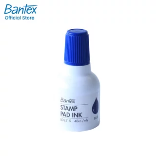 Bantex แท่นประทับตรา ตรายาง แผ่นประทับ มี3ขนาด S / M / L หมึกเติม สีแดงและสีน้ำเงิน Stamp Pad