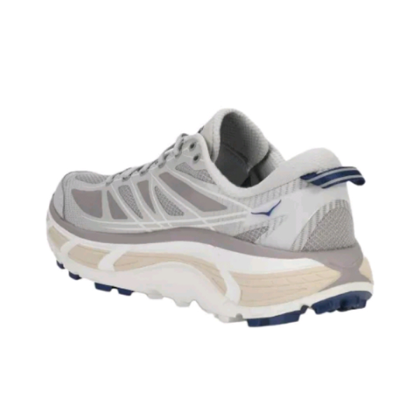 ของแท้ 100% HOKA ONE ONE Mafate Speed 2  Black /Grayish blue/ White grey/Silver grey รองเท้าผ้าใบสำหรับผู้ชาย และผู้หญิ ราคา ถูกที่สุด ดีลบีเคเค แกลเลอรีภาพที่ 6