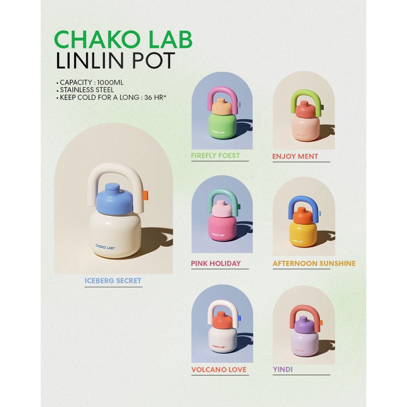 chako lab Linlin pot กระติกน้ำร้อน