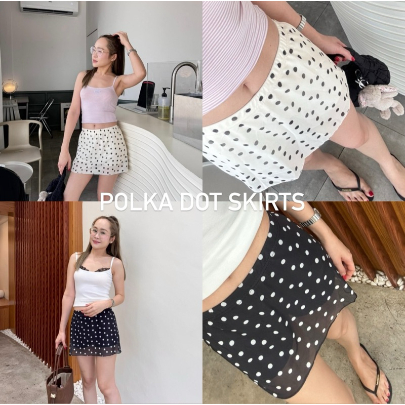 Polka dot skirts🎀🐩 WITHBEEE