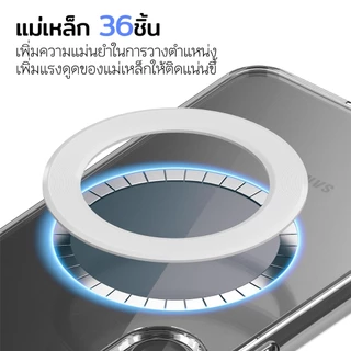 ELELAB Magnetic Ring แหวนแม่เหล็ก ติดเคสมือถือ รองรับชาร์จไร้สาย Magsafe สติกเกอร์แม่เหล็ก ใช้ได้กับทุกรุ่น