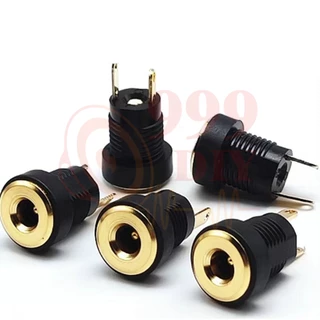 999DIY 1PCS ซ็อกเก็ตDCชาร์จ ตัวเมีย DC-022B ซ็อกเก็ตพาวเวอร์ซัพพลาย 5.5*2.1mm ตัวเมีย อินเทอร์เฟซซ็อกเก็ตไฟของแผง