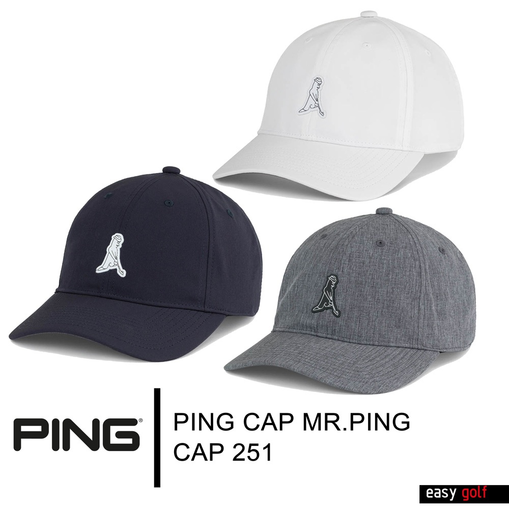 PING CAP MR PING CAP 251 PING CAP MEN หมวกกอล์ฟ หมวกกีฬาผู้ชาย
