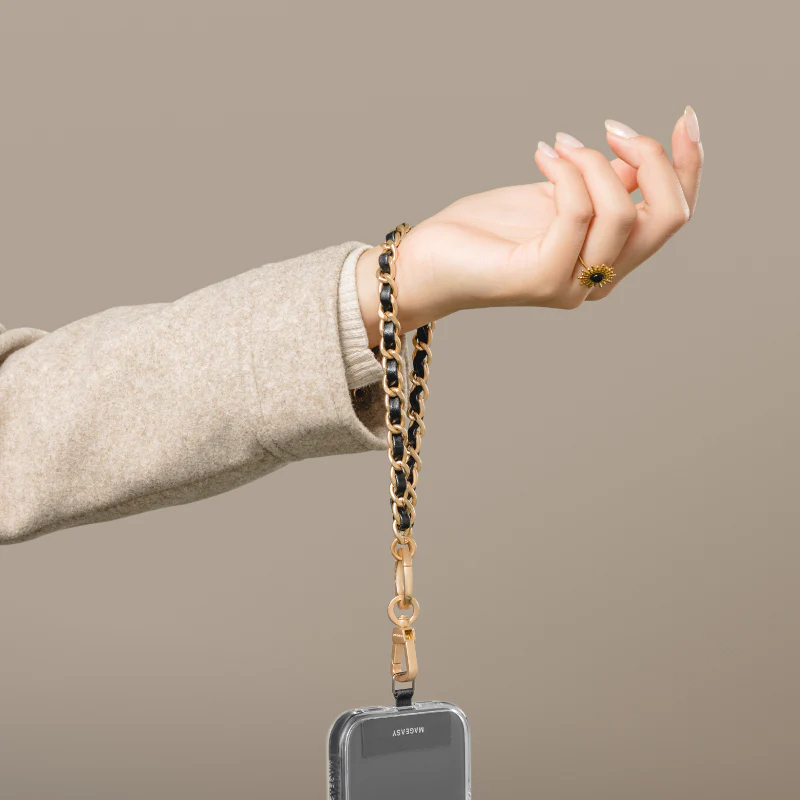 MAGEASY Leather Chain Wrist Strap 9mm. สายคล้องโทรศัพท์ขนาด9มิลเกรดพรีเมี่ยม สำหรับ SmartPhone และ อุปกรณ์อื่นๆ - รูปที่ 5