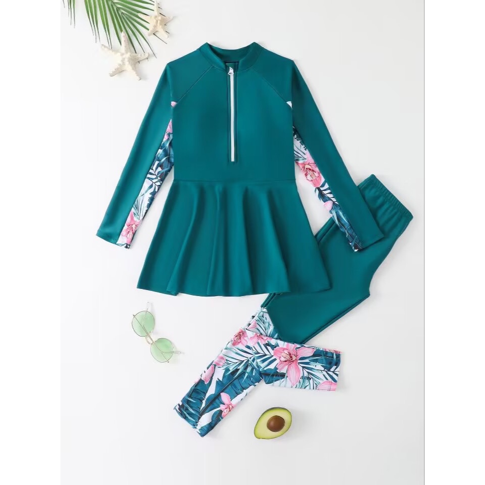ชุดว่ายน้ำเด็กผู้หญิง (พร้อมส่ง)