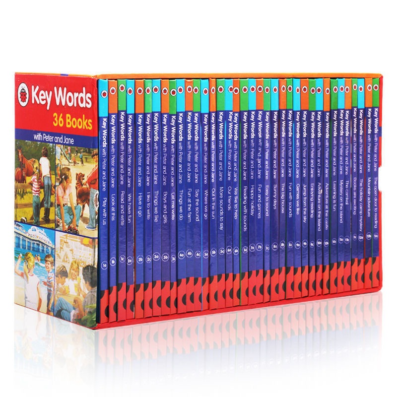 (36books) Key Words with Peter and Jane Box Set keywords