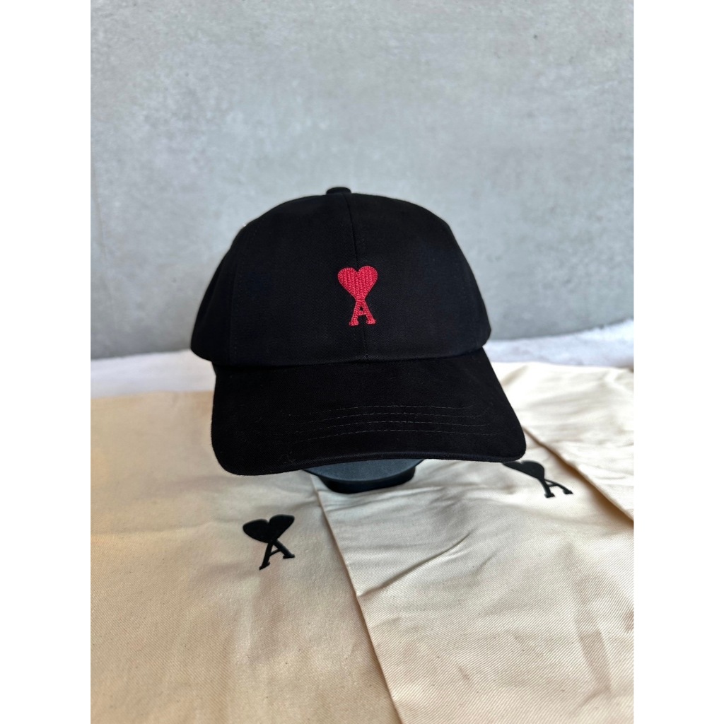 หมวก AMI Paris cap Ami De Coeur Embroidery