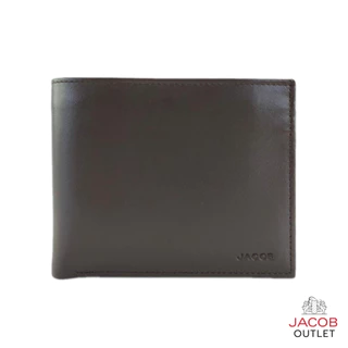 JACOB กระเป๋าสตางค์ชาย พร้อมช่องใส่รูปภาพและช่องซิปใส่ธนบัตร - รุ่น 20986