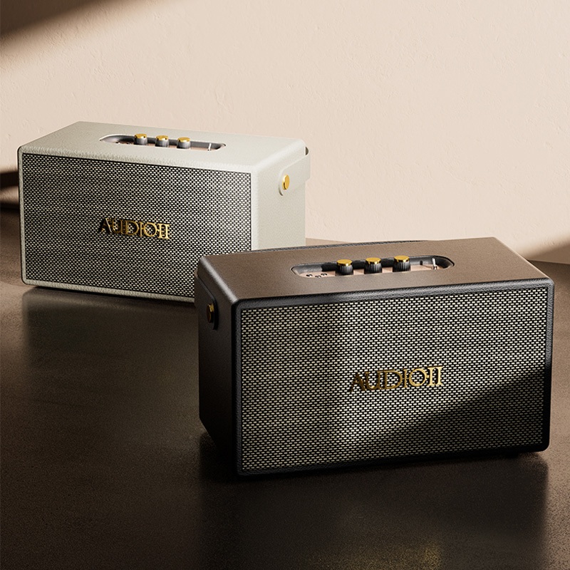 d-power ลำโพงบลูทูธ Audio II รุ่น X7  60 วัตต์ เชื่อมต่อ 2 ตัวได้ รองรับไมค์โครโฟนสาย ประกัน 1 ปี