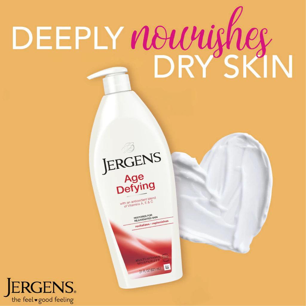 เจอร์เกนส์ เอจ ดีฟายอิ้ง มัลติ-วิตามิน มอยส์เจอไรเซอร์ 621 มล. JERGENS AGE DEFYING MULTI-VITAMIN MOISTURIZER 621 ML thumbnail 6
