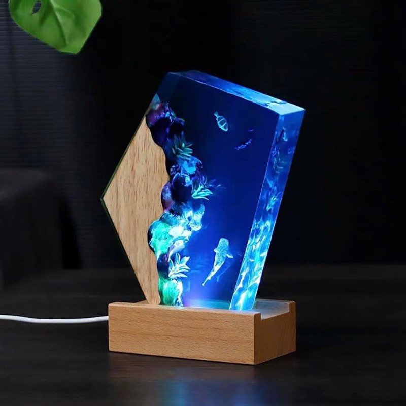 #พร้อมส่ง โคมไฟ Whale Shark Ocean Lamp