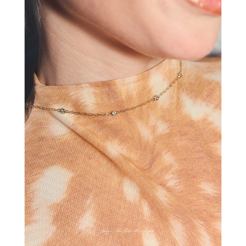 Julys - freckles necklace