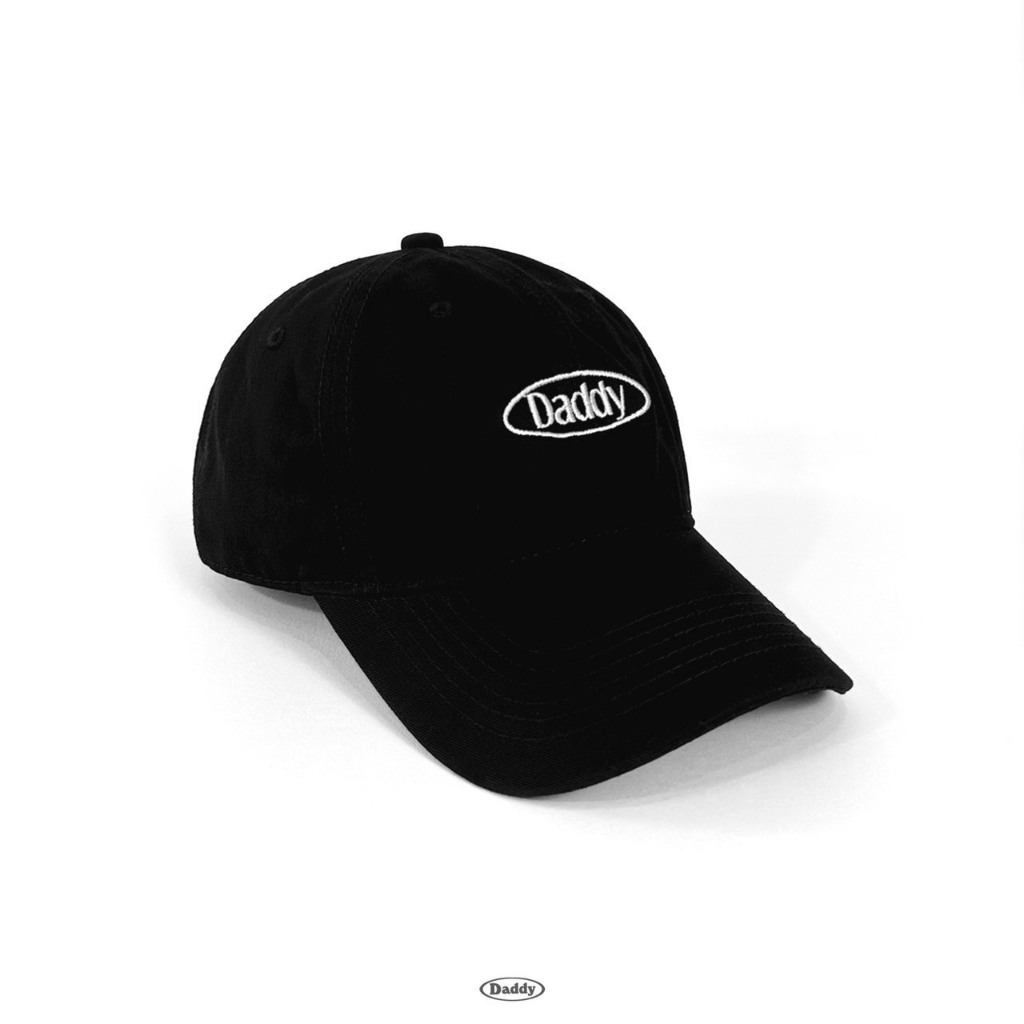DADDY | Daddy Cap! Black หมวกแก๊ป ปัก DADDY สีดำ