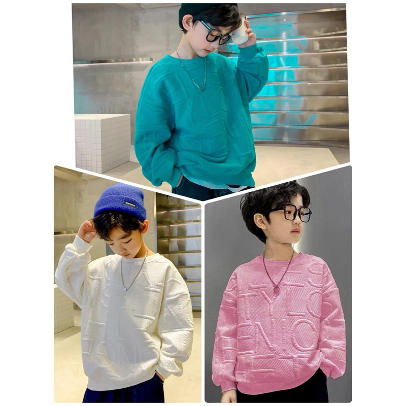 เสื้อแขนยาวเด็กผู้ชายพร้อมส่งจากไทย sweater