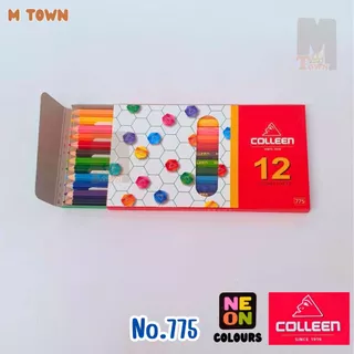 [Colleen] สีไม้ยาวคอลลีน 12-72 สี ✨ สีสด ระบายลื่น ไส้แข็งแรง ไม่หักง่าย 🎨