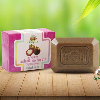 *อภัยภูเบศร สบู่ก้อนรำข้าวบำรุงผิว รักษาสิวที่แผ่นหลัง ขนาด 100g สบู่เปลือกมังคุดอภัยภูเบศร ✅(ผลิตใหม่ล่าสุด)✅ขนาด 100