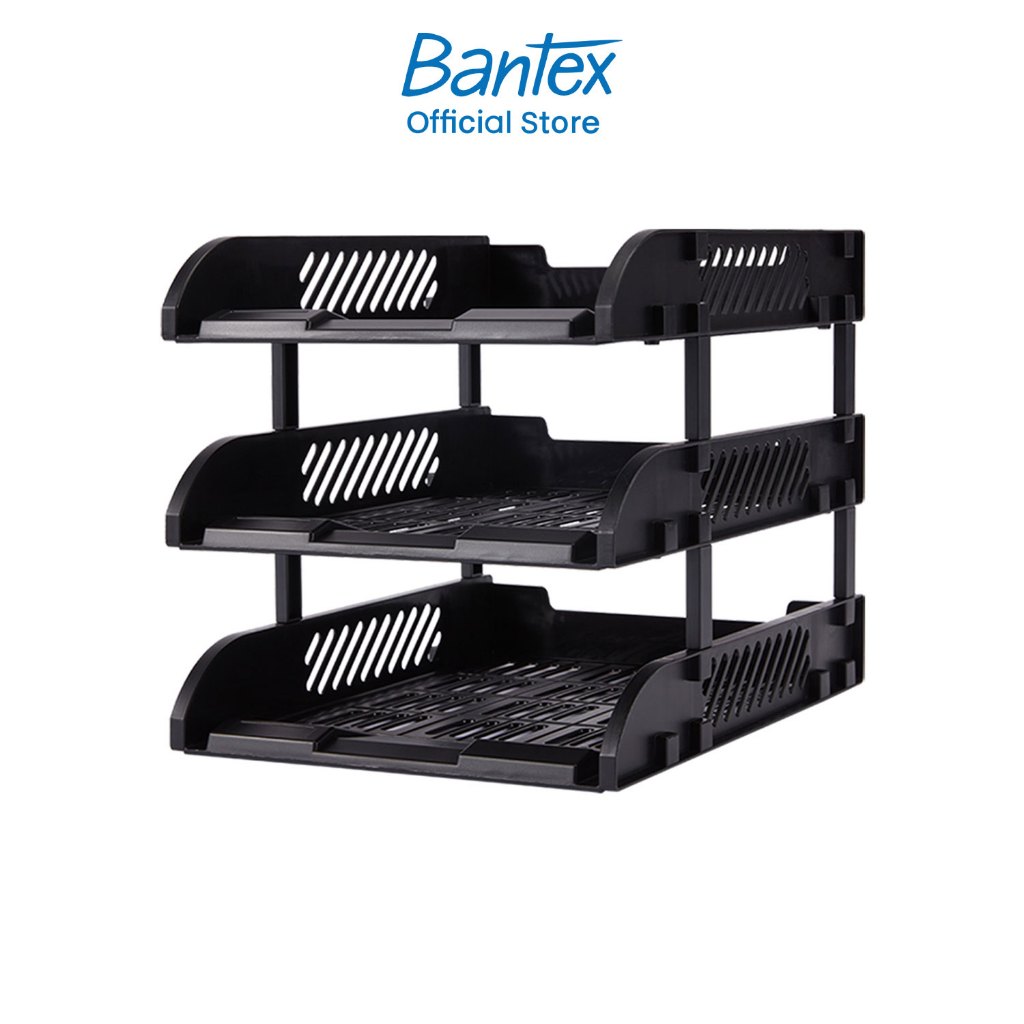 [ของแถมฟรี] Bantex ชั้นเก็บเอกสาร ชั้นวางเอกสาร ที่เก็บเอกสารพลาสติก จัดเก็บเอกส