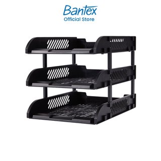 [ของแถมฟรี] Bantex ชั้นเก็บเอกสาร 2ชั้น 3ชั้น ชั้นวางเอกสาร พลาสติก ที่เก็บ จัดเก็บเอกสาร File Tray
