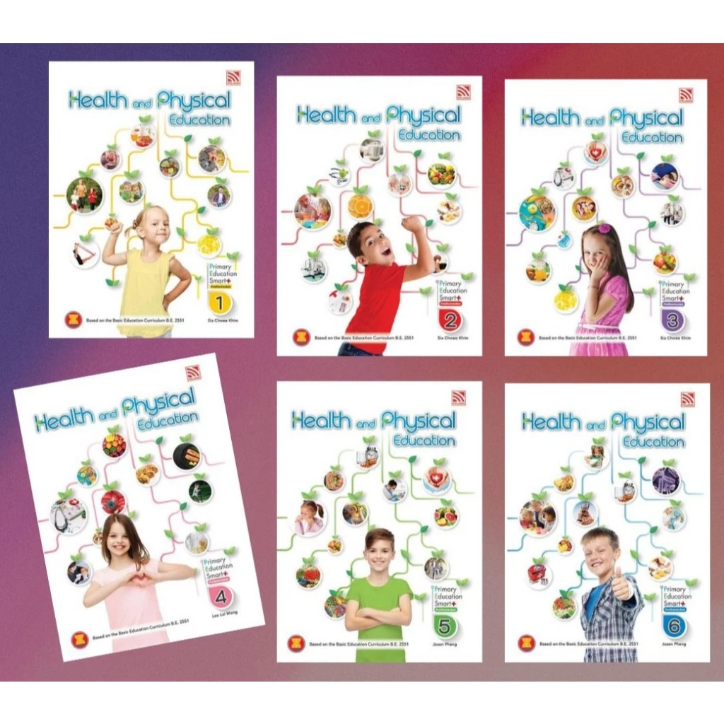 Taladboran(ป1-ป6) แบบเรียนนำเข้า Health and Physical Education