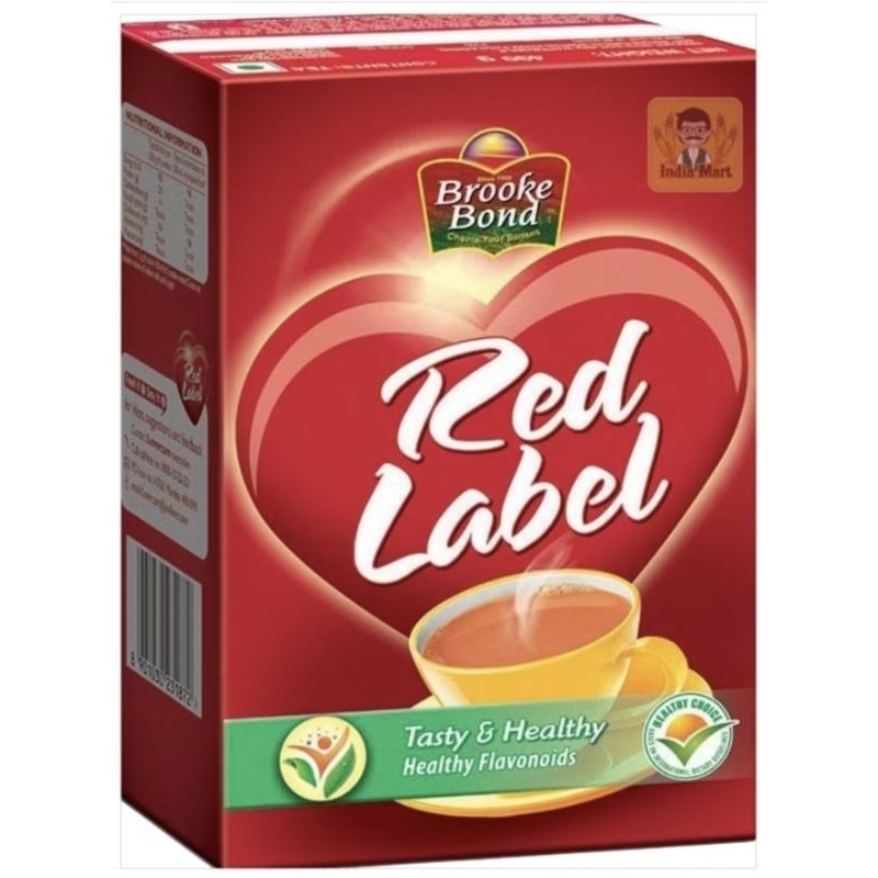Cheapest on Shopee! Brooke Bond Red Label Tea 500 g.บรู๊ค บอนด์ เรดเลเบิ้ล ผงชาดำ ขนาด 500 g Red Label Tea ราคา ถูกที่สุด ดีลบีเคเค