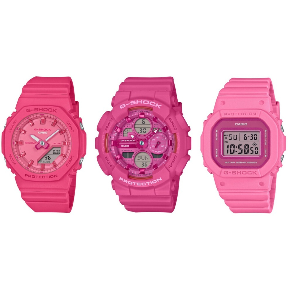 Casio G-Shock Mini GMA-P2100PP-4A,GMA-S140PP-4A,GMD-S5610PP-4,GMA-P2100PP,GMA-S140PP,GMD-S5610PP