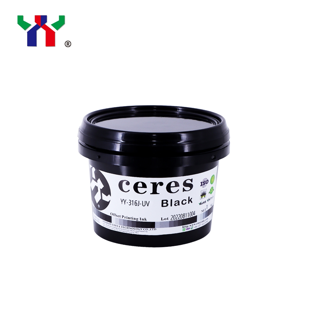 หมึกพิมพ์ออฟเซ็ท (UV) สีฟ้า Ceres YY-316 UV offset Ink