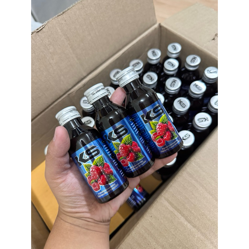 น้ำหวานไซรัปKS ใช้ผสมน้ำต้มสมุนไพร