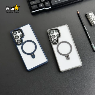 🔥New🔥 iStar เคสใส วงแหวน Samsung ป้องกันการชน For Samsung S25 ultra s25plus s24ultra s24 s25 ซัมซุง