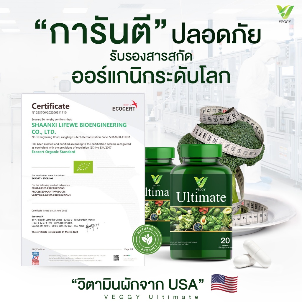 [ส่งฟรี+พร้อมส่ง ]Veggy เวจจี้ - รูปที่ 3